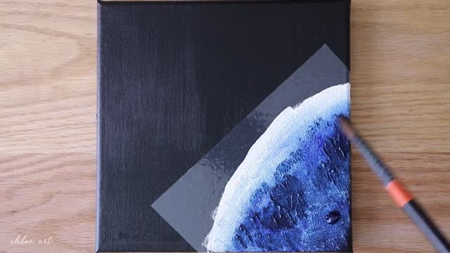 Draw The Surface Of The Moon