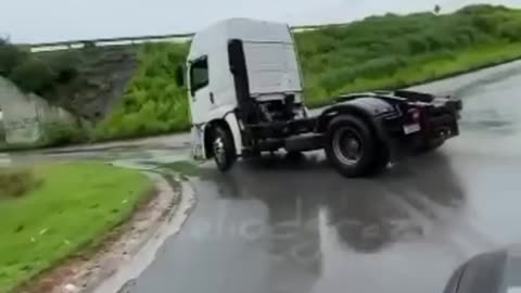 Drift with a truck