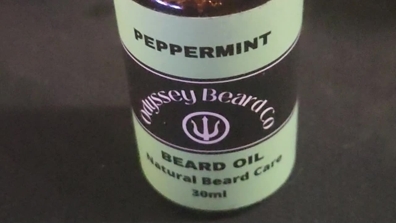 The Best peppermint Beard Oil i have Tried (Odyssey Beard Co)