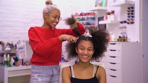 SHAVING MY LITTLE SISTER'S HEAD BALD!! | SLIGHT FAILURE BUT IT'S ALL GOOD