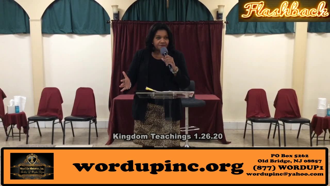 Kingdom Teachings 1.26.20-FB