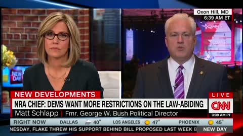 CNN's Camerota Badgers CPAC's Schlapp About NRA Chairman Speech