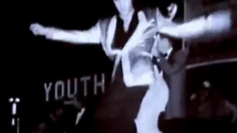 Elvis Showing The Moves