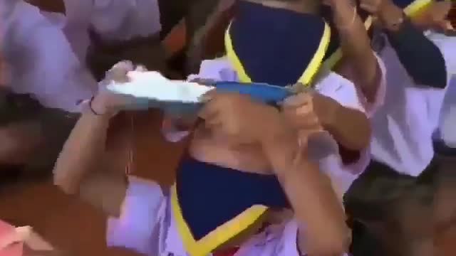 Funny Nursery Blindfold Feeding