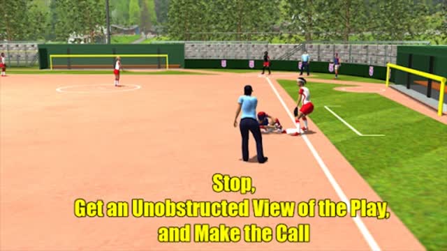 2 Umpire - Runner on 2B - Steal To 3B