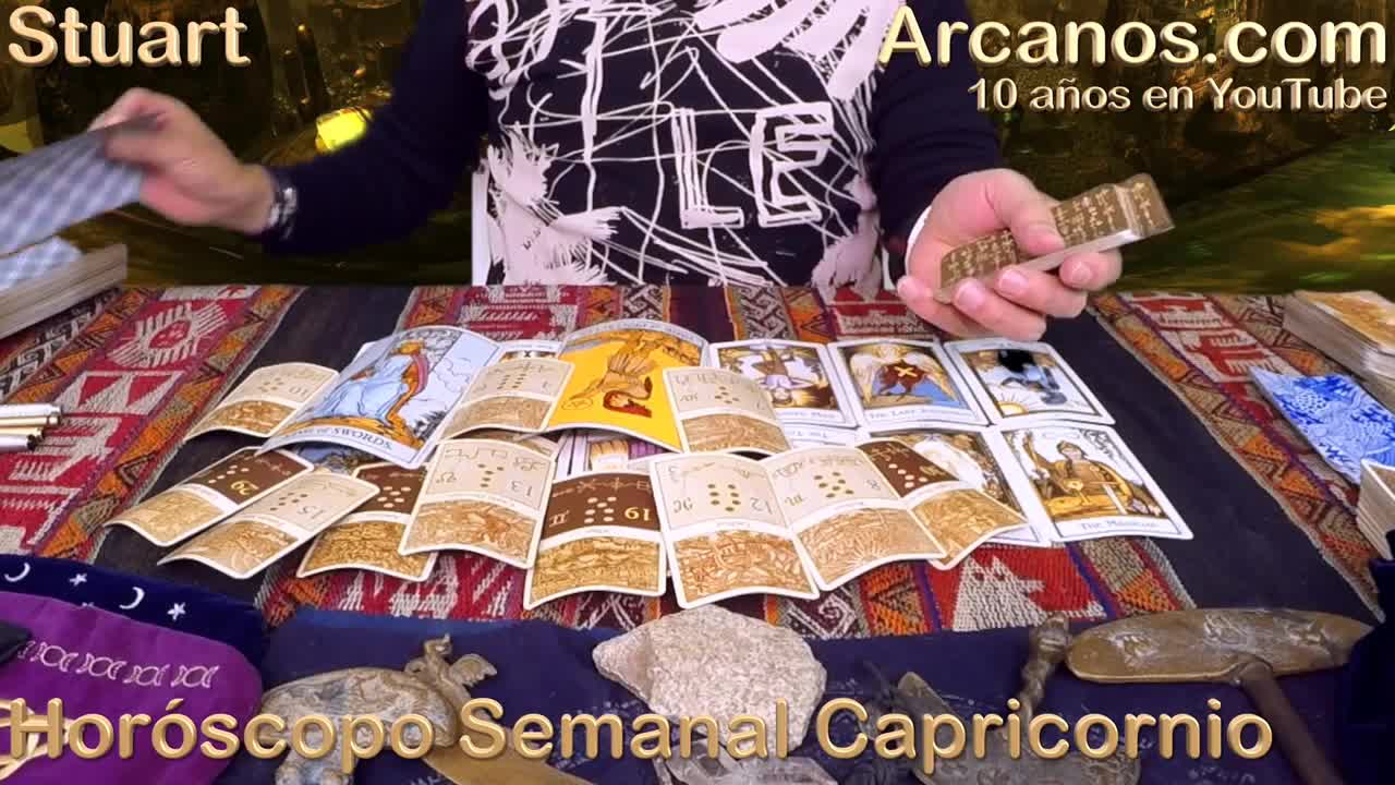 CAPRICORNIO DICIEMBRE 2017-26 de Nov al 02 de Dic 2017-ARCANOS.COM