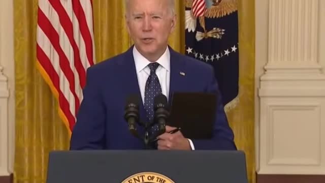 Lowlights from Biden's speech 4/16/21