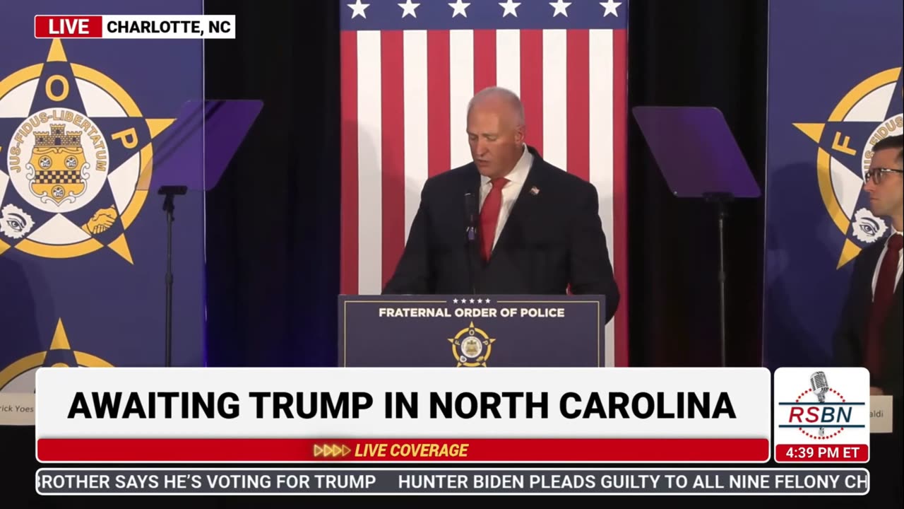 9.6.24 President Trump Fraternal Order of Police Speech