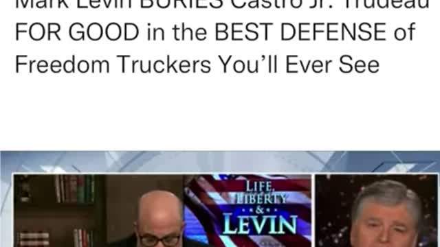 Mark Levin BURIES Castro Jr. Trudeau FOR GOOD in the BEST DEFENSE