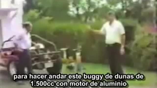 Stanley Meyer water car runs for the first time. Water Car GENIUS