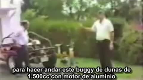 Stanley Meyer water car runs for the first time. Water Car GENIUS