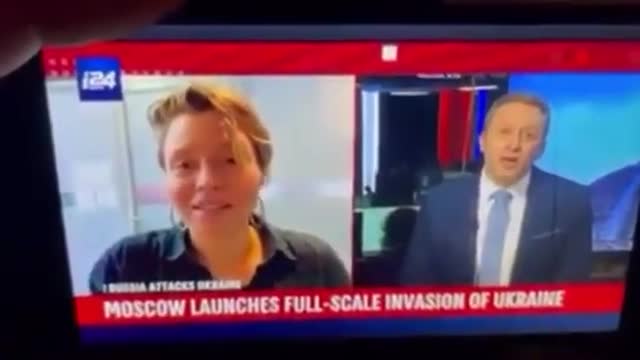 Journalist not FOLLOWING MSM Ukraine Narrative 2022