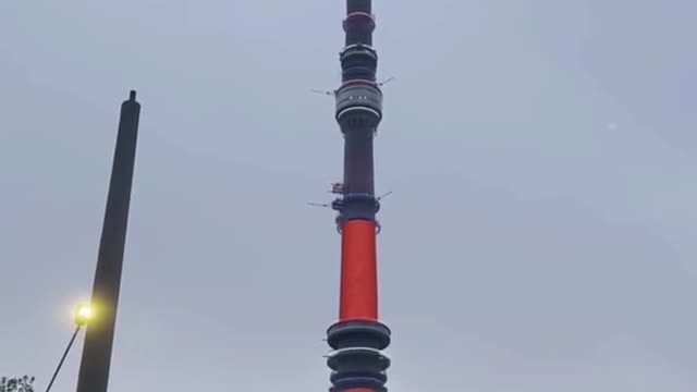 TV tower in Moscow: "China, Russia is with you!"