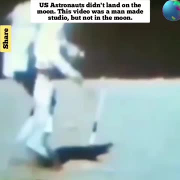 US astronauts did not land on the moon. It was taken in a man made studio.