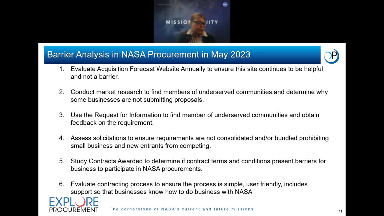 Mission Equity: Equity in Procurements and Contracts