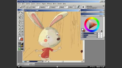 Add Color To The Rabbit's Clothes