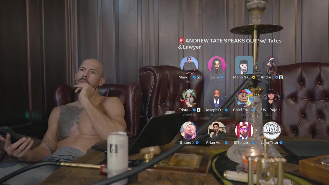 ANDREW TATE X Spaces - The Tate Case Interview w/ Mario Nawfal