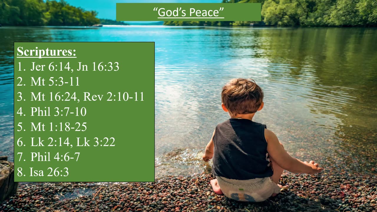 Finding God's Peace