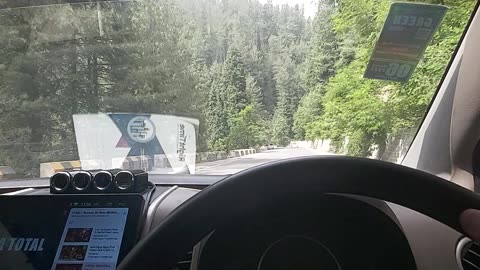 Driving on mountains