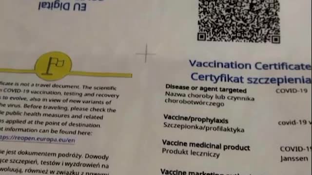 Polish swat team raids group selling fake covid vaccination certificates