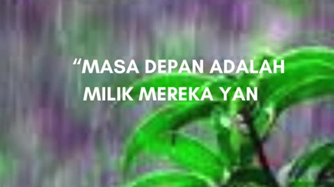 Percaya Akan Masa Depan