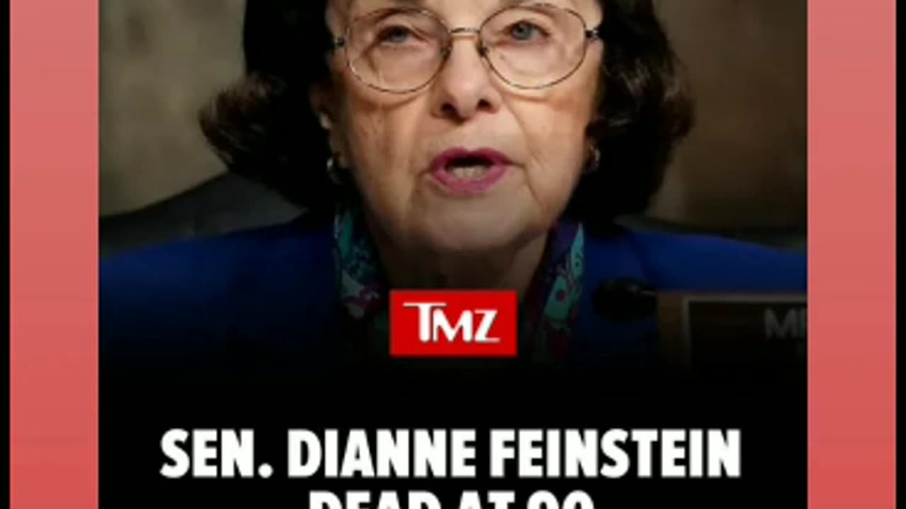 Rip Dianne Feinstein blame democrats for that 10/3/23