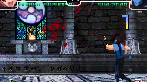Sub zero (Me) Vs Haruhi Match #2