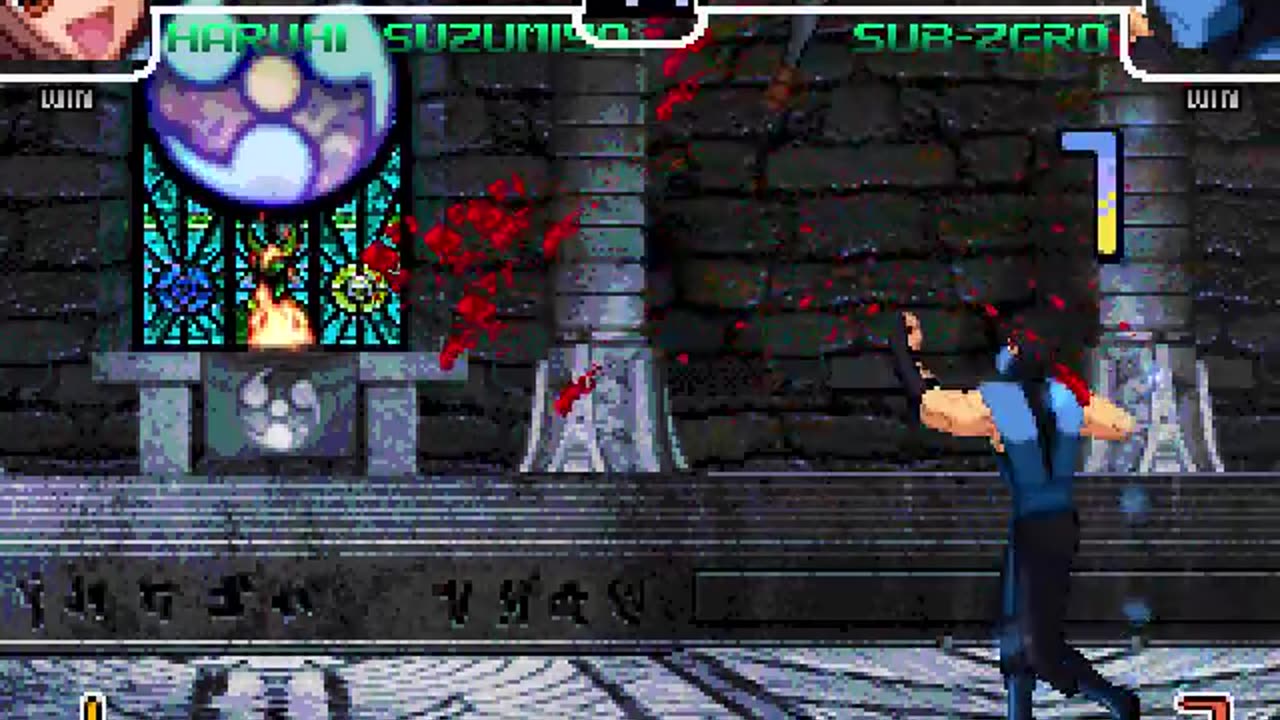 Sub zero (Me) Vs Haruhi Match #2