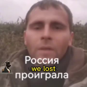 ►🇷🇺🇺🇦🚨‼️ Russian man mourns SANCTIONS: “Russia lost!!”