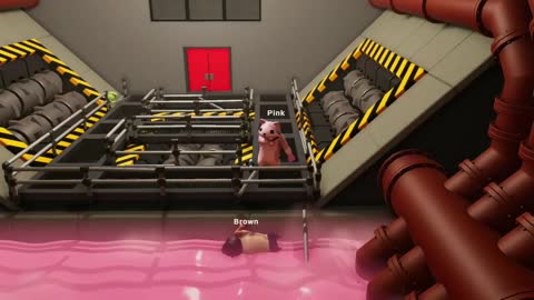 Gang Beasts Xbox Pink Wins