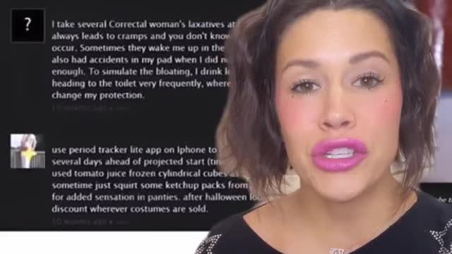 Frozen Tomato Popsicles to Imitate period cycle.