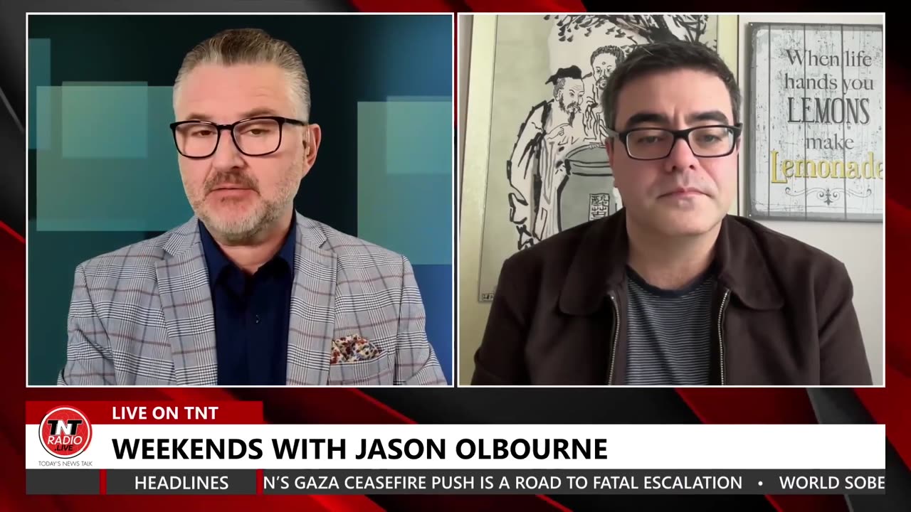 Raphael Lataster First interview on Weekends with Jason Olbourne