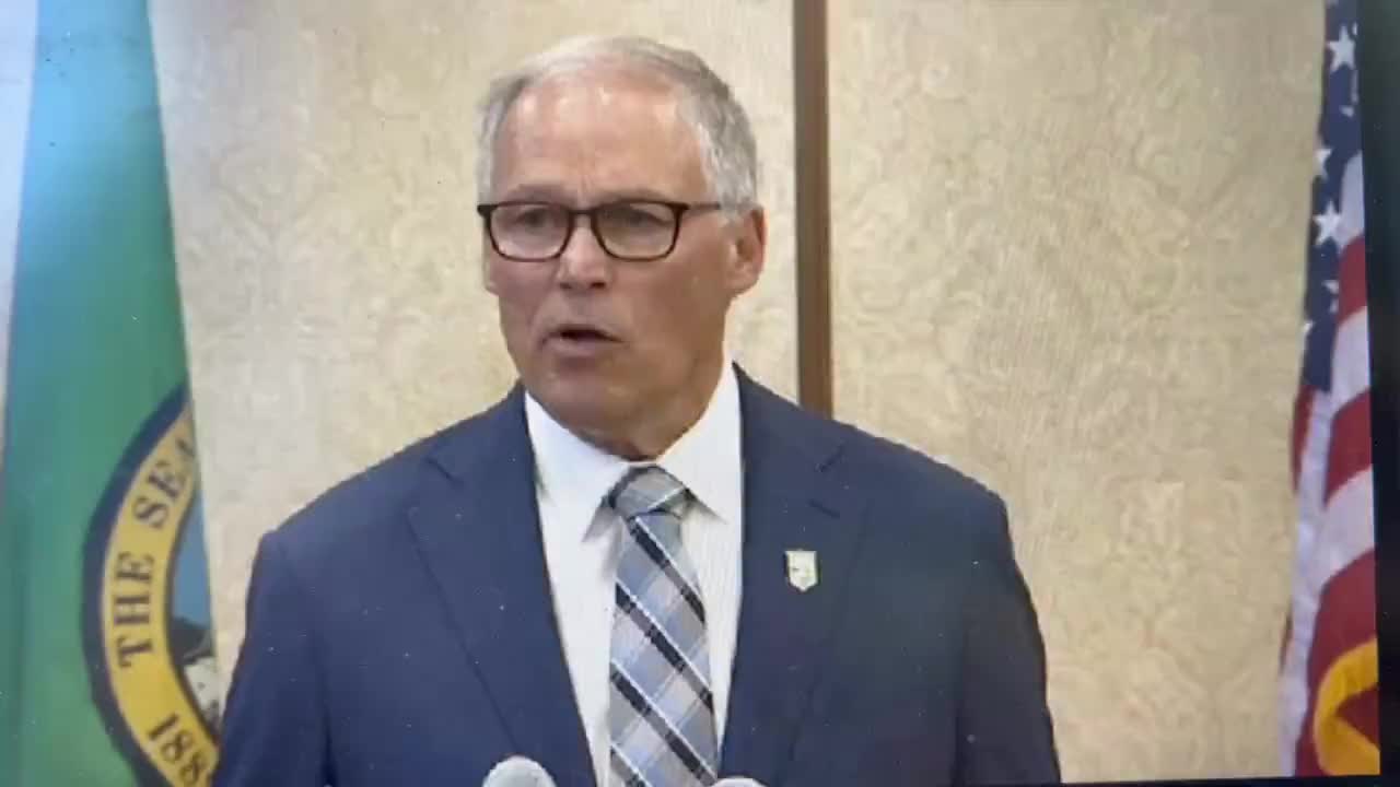 Democrat Gov Inslee DENIES Ever Wanting To Defund The Police
