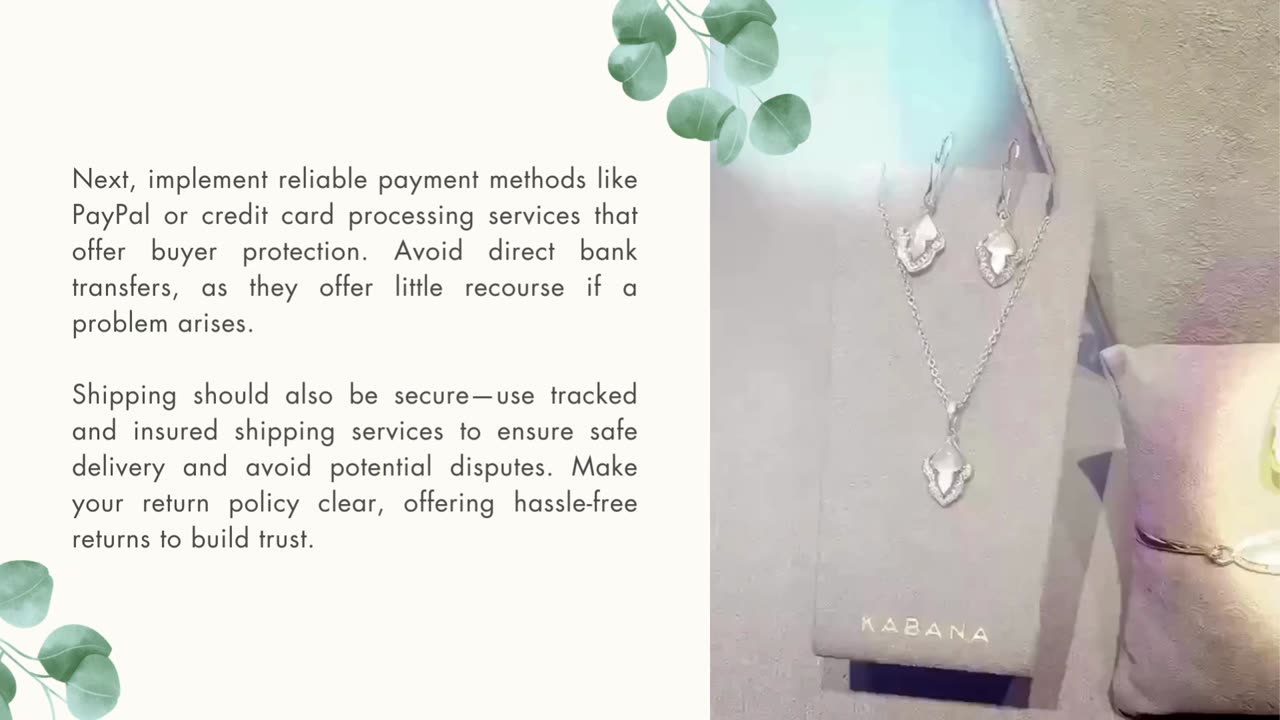 How to Sell Jewelry Online Safely: Tips for Secure Sales