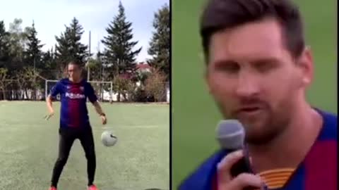 MESSI CANTANDO RICO RICO 😂🎤 | #Shorts