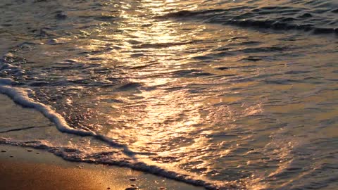 Nature Beach in evening