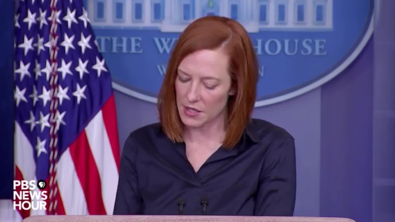 Jen Psaki Response To Gamestop And AMC Stock Activity: "We Have the First Female Treasury Secretary"