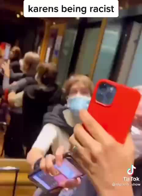 Racist Karen's Attack Black Man on Elevator