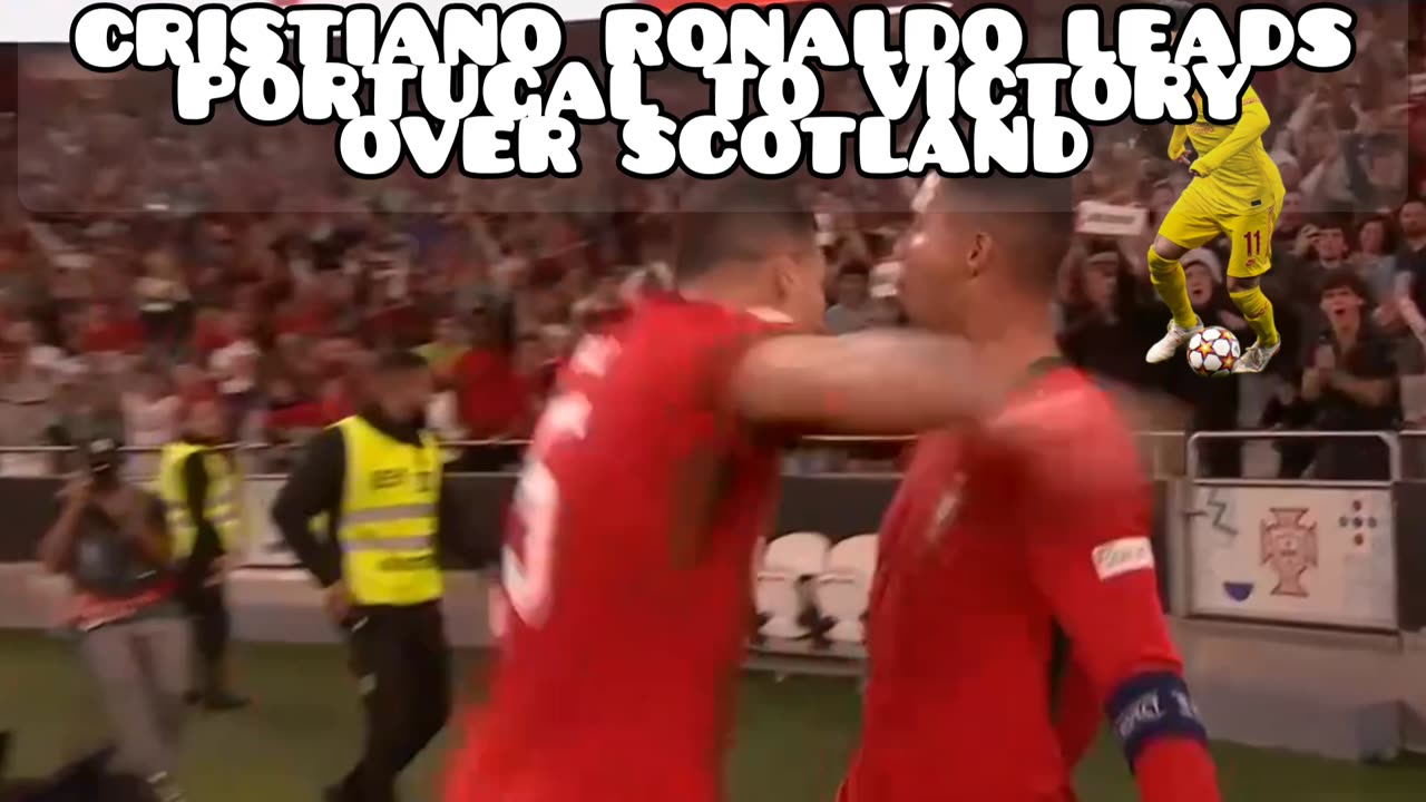 Cristiano Ronaldo leads Portugal to victory over Scotland