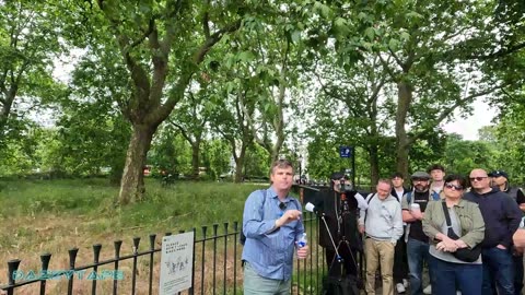 BOB OF SPEAKERS CORNER PROTEST ABOUT ISLAMIZATION PART 1. #speakerscorner