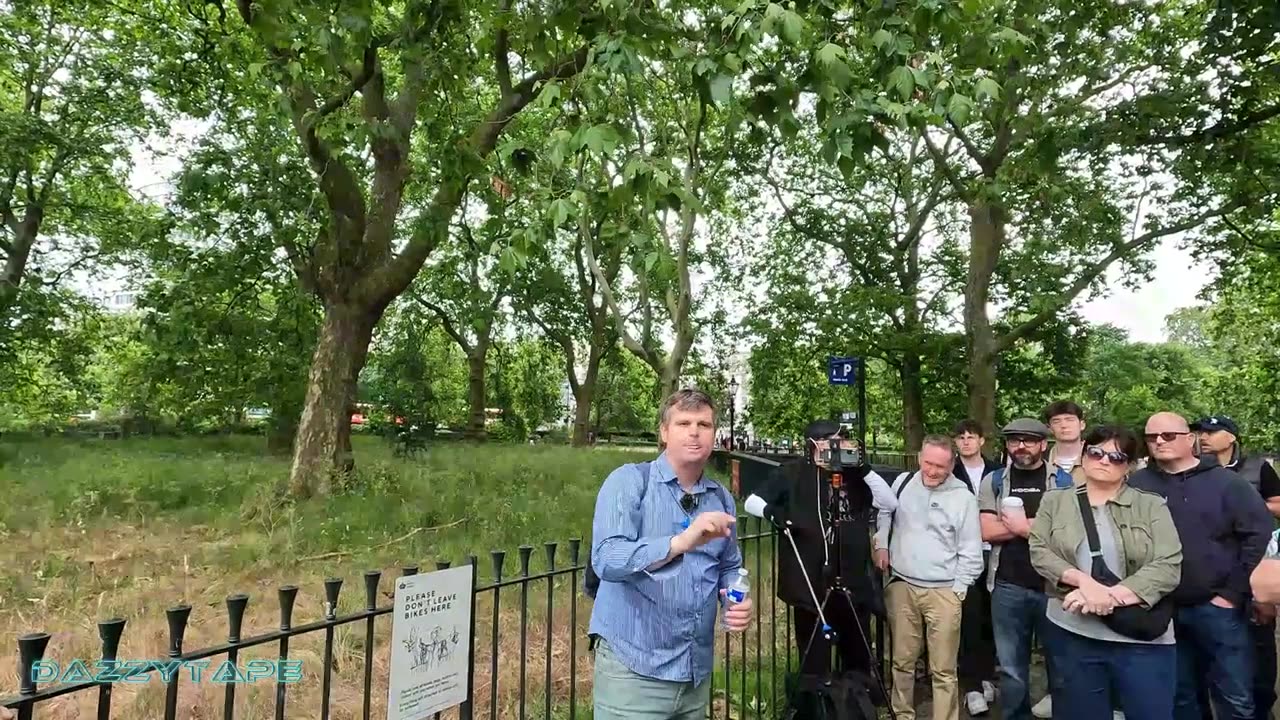 BOB OF SPEAKERS CORNER PROTEST ABOUT ISLAMIZATION PART 1. #speakerscorner