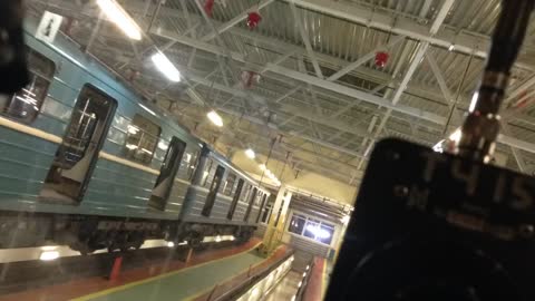 TimeLapse. Metro on the back