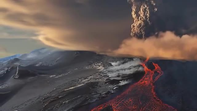 Volcan peligroso