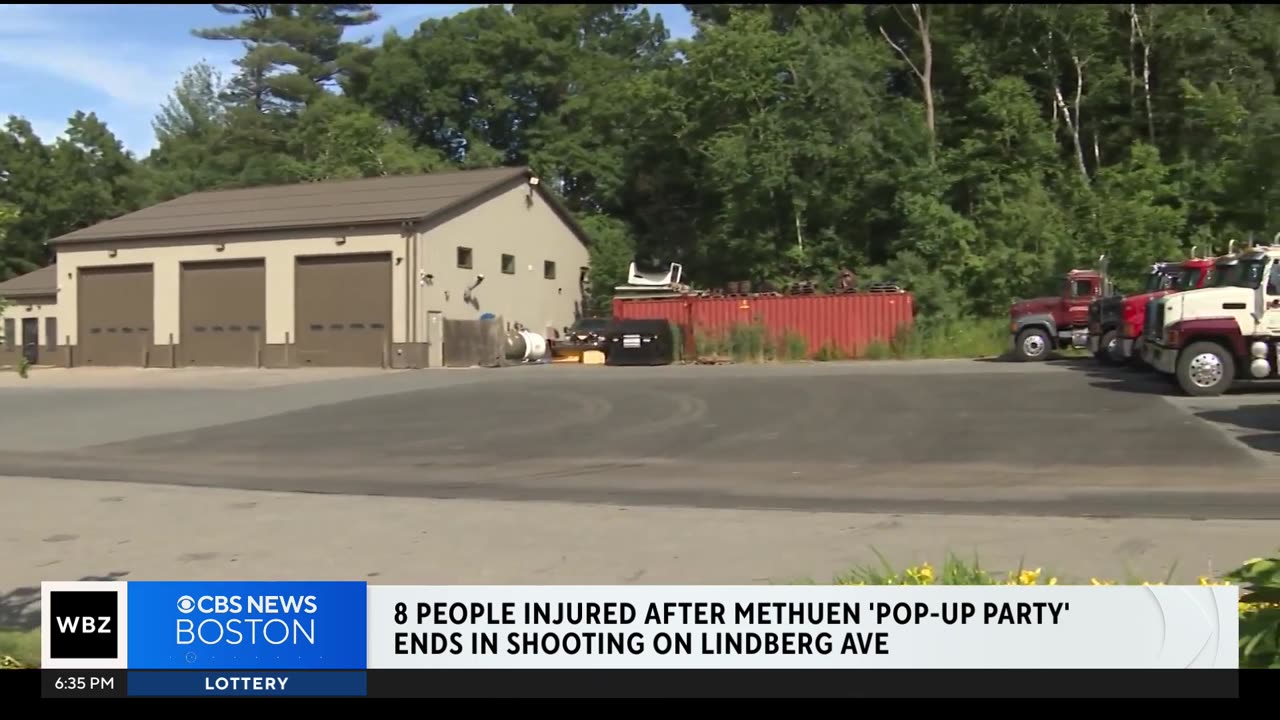 Shooting at pop-up party in Methuen Mass. leaves 7 people wounded, 2 critically