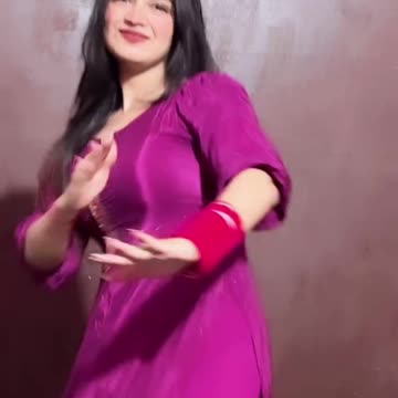 Indian girl dance performance