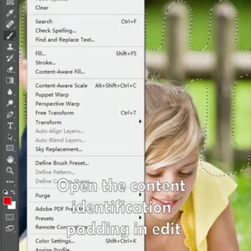 This method teaches you to remove the background fence, why not learn it | Learn photoshop
