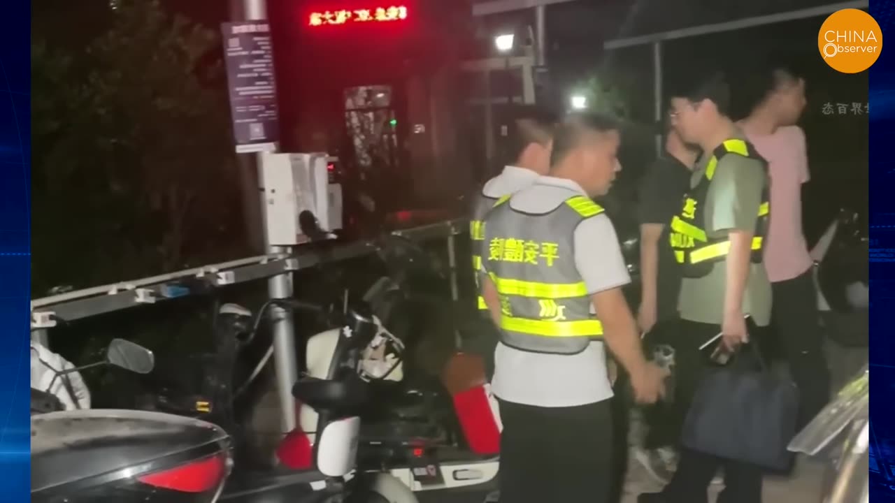 China Seizes 30,000 E-bikes Overnight, 250K Police Chase in the Streets,Citizens Flee Like in a Race