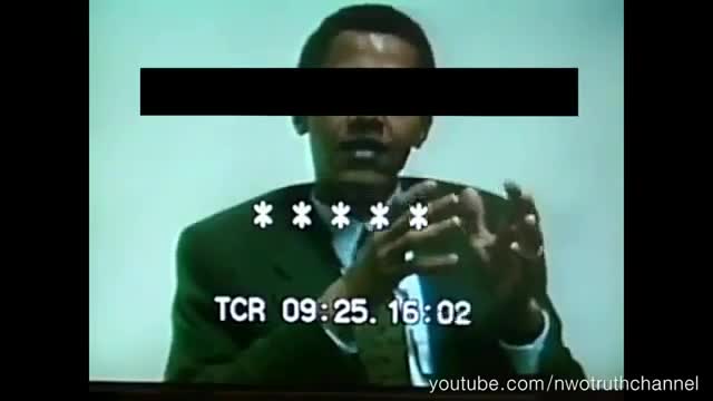Obama Secret Interview - 1995