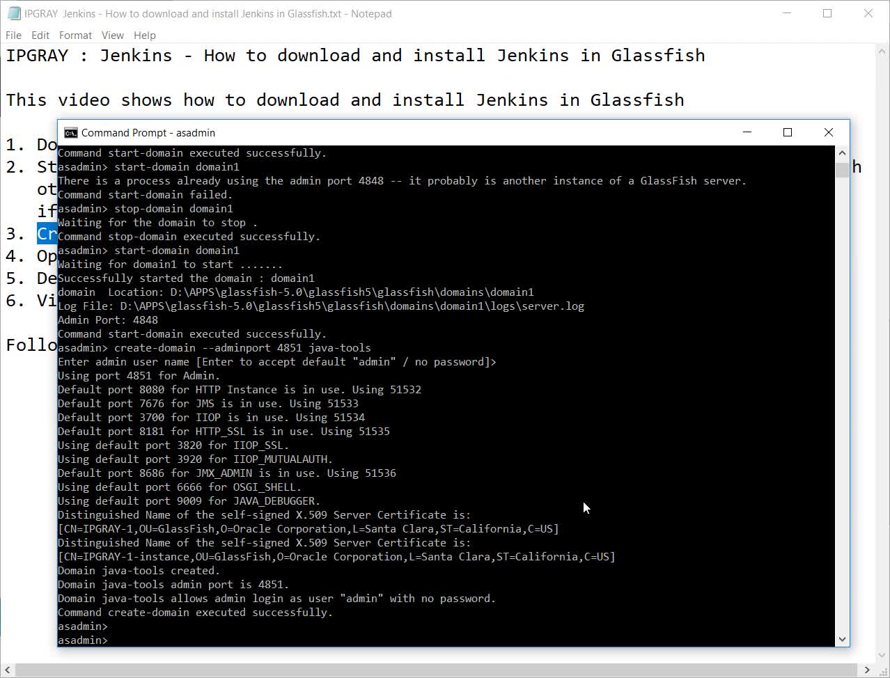 IPGraySpace: Jenkins - How to download and install Jenkins in Glassfish