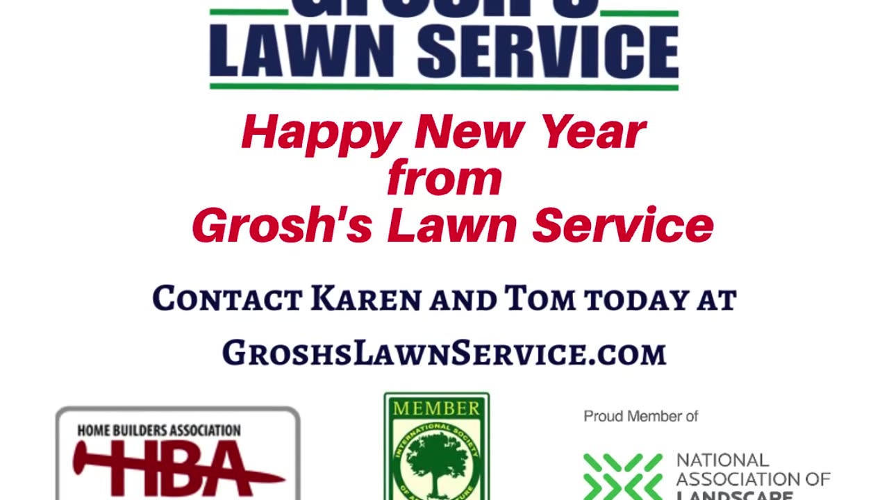 Happy New Year 2024 Landscape Company Clear Spring Maryland